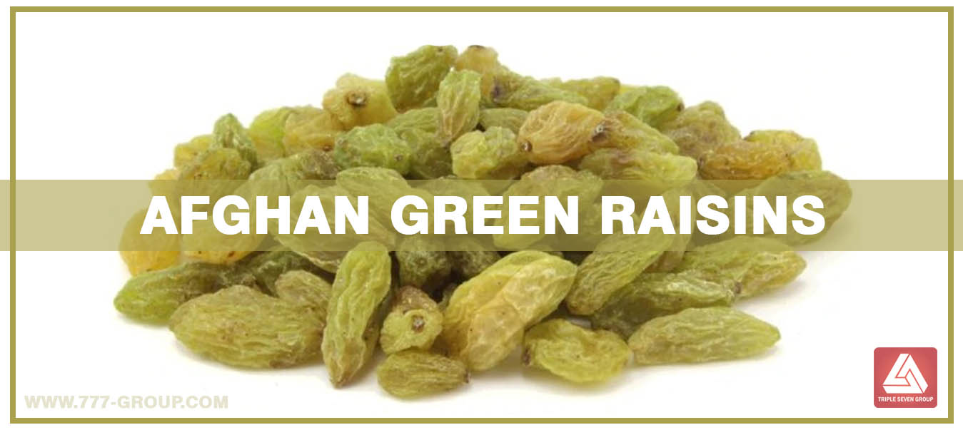 Afghan Green raisins